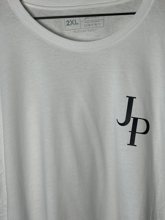 JP with logo on back