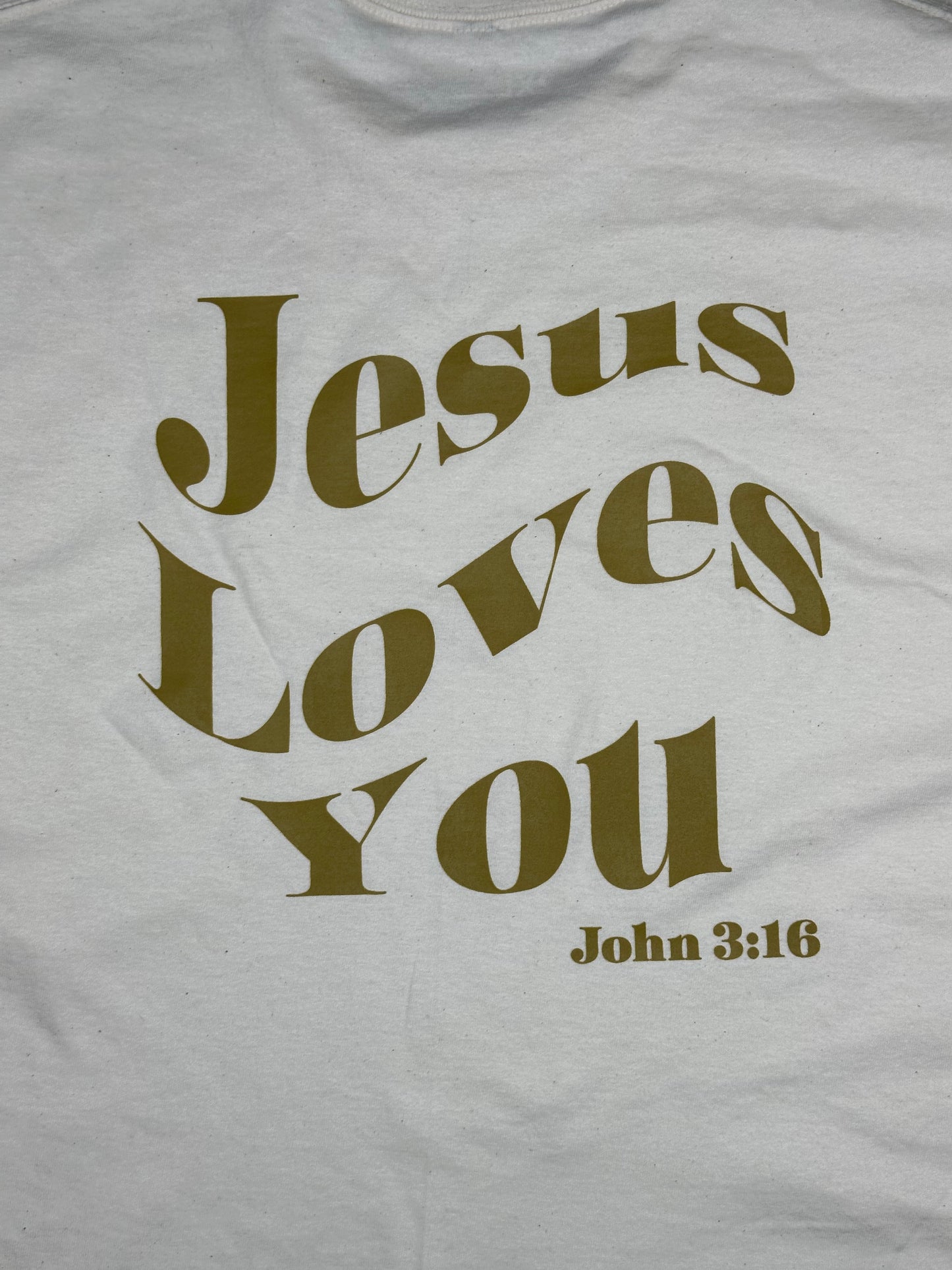 Jesus Loves You (cream)